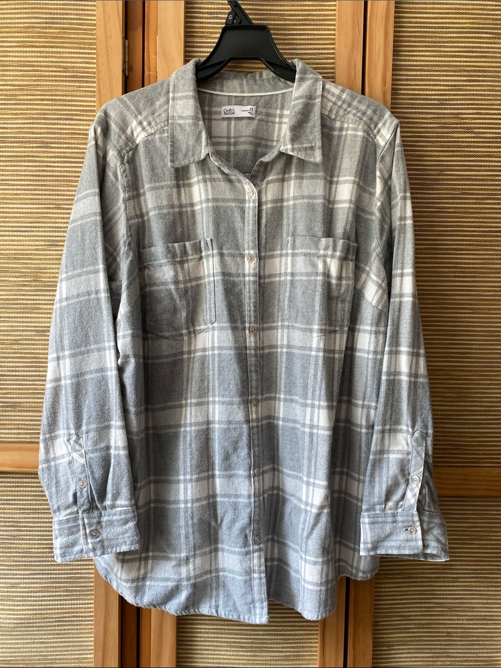 Croft & Barrow Flannel Shirt Sz 2X